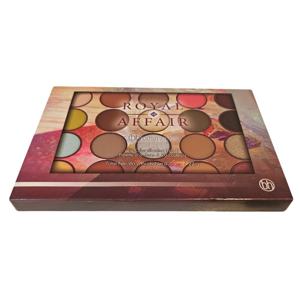 BH Cosmetics Royal Affair 20 Color Shadow Palette NEW OPEN BOX Eye Makeup